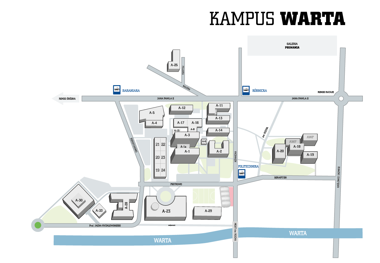 Mapa kampusu